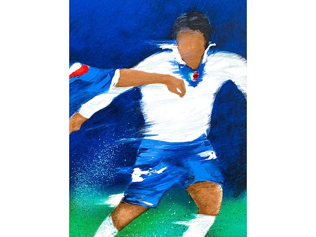 Victor spahn - voetbal - litho - afbeelding 6 van  6