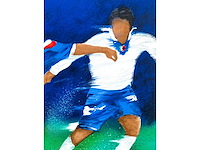 Victor spahn - voetbal - litho - afbeelding 6 van  6