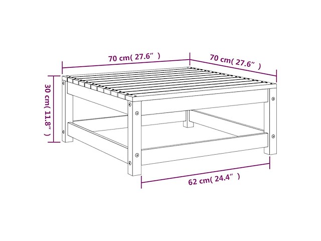 Vidaxl 3-delige loungeset - afbeelding 4 van  7