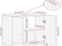 Vidaxl badkamerkastje - afbeelding 3 van  4