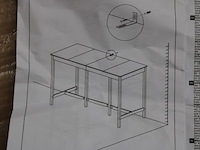 Vidaxl bartafel - afbeelding 2 van  5