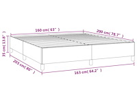Vidaxl bedframe - afbeelding 2 van  3