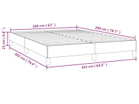 Vidaxl bedframe - afbeelding 2 van  2