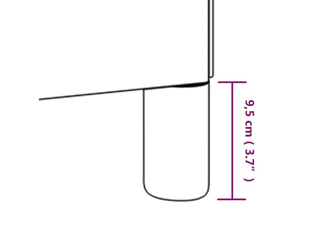 Vidaxl bedframe - afbeelding 4 van  4
