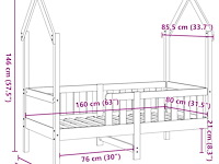 Vidaxl bedhuis - afbeelding 3 van  5