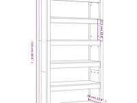 Vidaxl boekenkast - afbeelding 3 van  3