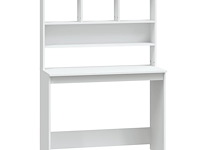 Vidaxl bureau met schappen - afbeelding 1 van  2