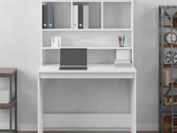 Vidaxl bureau met schappen - afbeelding 2 van  2