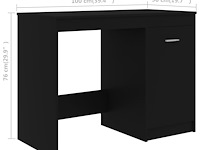 Vidaxl bureau - afbeelding 3 van  3
