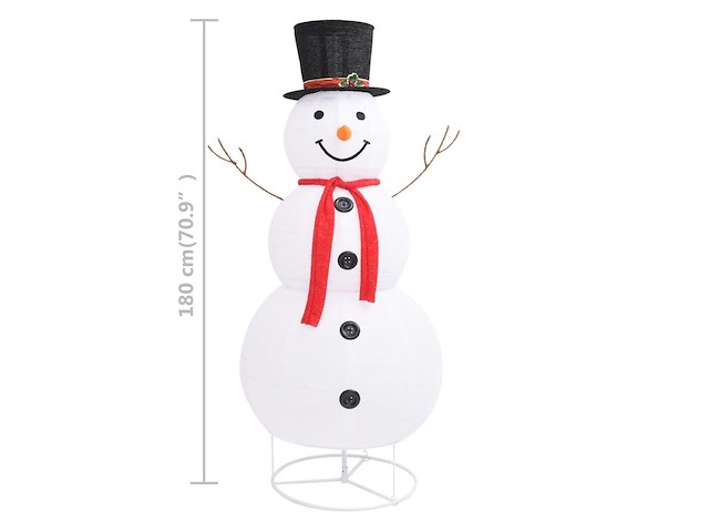 Vidaxl decoratieve sneeuwpop - afbeelding 4 van  4