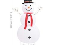 Vidaxl decoratieve sneeuwpop - afbeelding 4 van  4