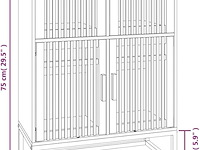 Vidaxl dressoir (60 x 30 x 75 cm) - afbeelding 4 van  5
