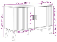 Vidaxl dressoir - afbeelding 3 van  5