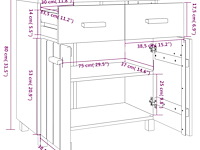 Vidaxl dressoir - afbeelding 4 van  8