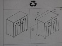 Vidaxl dressoir - afbeelding 8 van  8