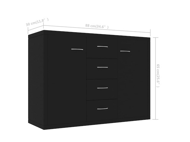 Vidaxl dressoir - afbeelding 3 van  3