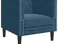 Vidaxl fauteuil chesterfield-stijl - afbeelding 1 van  6