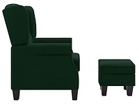 Vidaxl fauteuil met voetenbankje - afbeelding 2 van  3