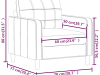 Vidaxl fauteuil - afbeelding 3 van  3