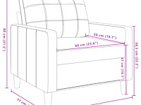 Vidaxl fauteuil - afbeelding 4 van  4