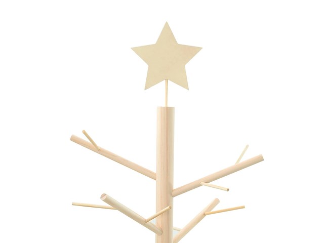 Vidaxl houten kerstboom (180 cm) - afbeelding 3 van  4