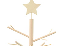 Vidaxl houten kerstboom (180 cm) - afbeelding 3 van  4