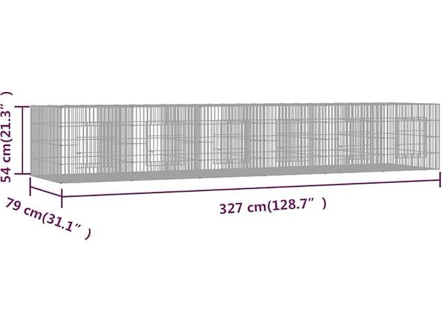 Vidaxl konijnenkooi - afbeelding 2 van  4