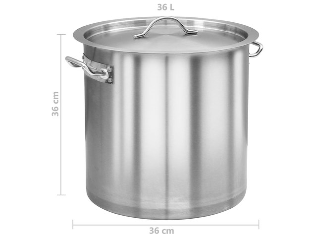 Vidaxl kookpot (35 l) - afbeelding 3 van  3