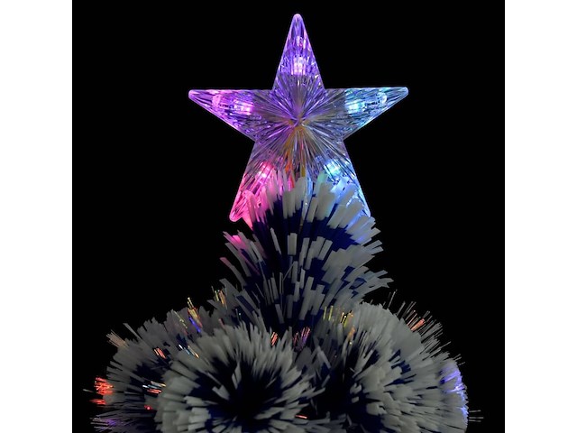 Vidaxl kunstkerstboom met ingebouwde verlichting - afbeelding 2 van  5
