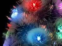 Vidaxl kunstkerstboom met ingebouwde verlichting - afbeelding 3 van  5
