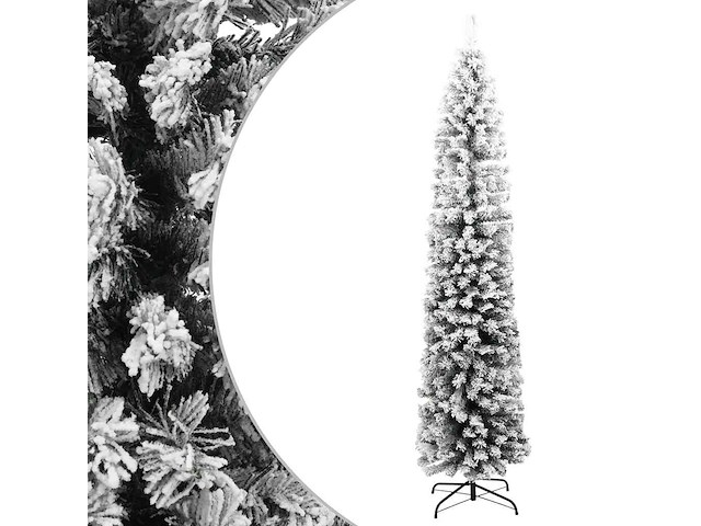 Vidaxl kunstkerstboom met sneeuw - afbeelding 1 van  3