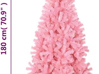 Vidaxl kunstkerstboom (roze) - afbeelding 2 van  3
