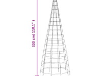 Vidaxl led-kerstboom (300 cm) - afbeelding 2 van  5