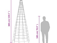 Vidaxl led-kerstboom - afbeelding 2 van  4