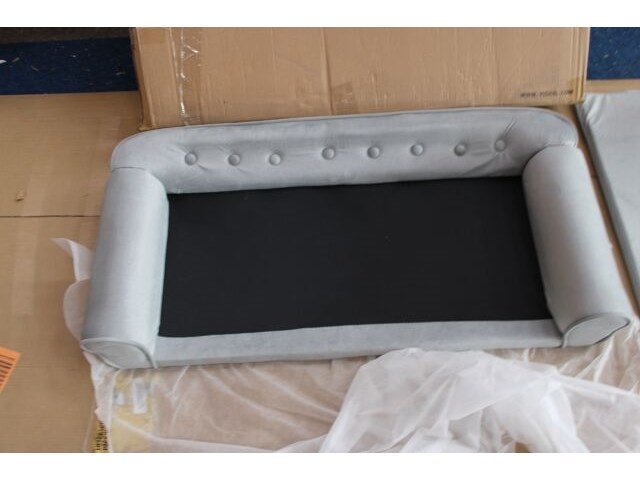 Vidaxl lichtgrijze hondenmand - afbeelding 2 van  5