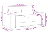 Vidaxl loveseat - afbeelding 3 van  3