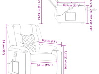 Vidaxl massagestoel - afbeelding 2 van  5