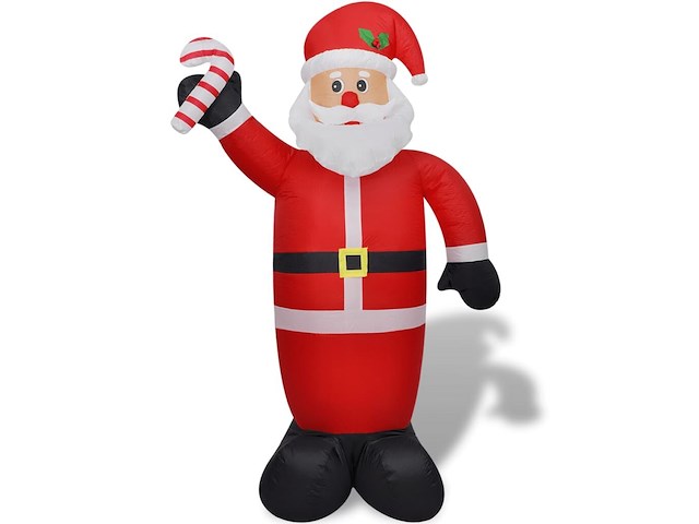 Vidaxl opblaasbare kerstman met led-verlichting - afbeelding 1 van  2