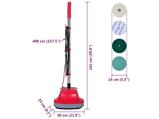 Vidaxl polijstmachine - afbeelding 2 van  4