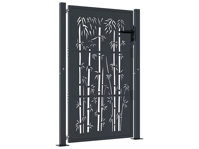 Vidaxl poort met bamboe-ontwerp - afbeelding 1 van  3