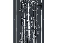 Vidaxl poort met bamboe-ontwerp - afbeelding 1 van  3
