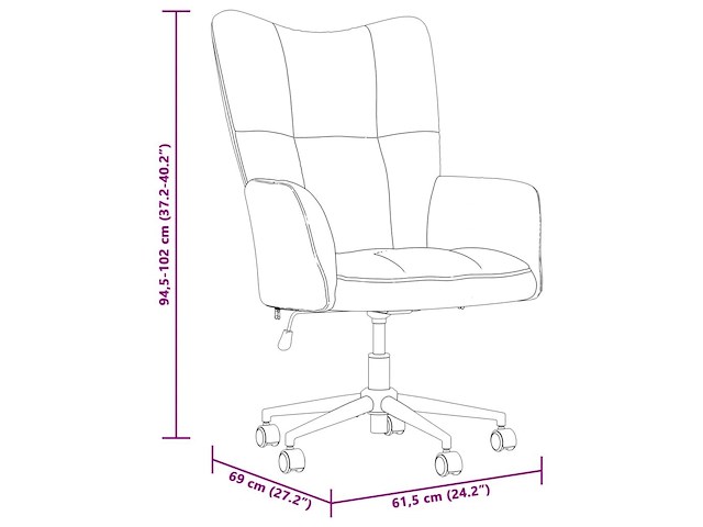 Vidaxl relaxstoel - afbeelding 4 van  4