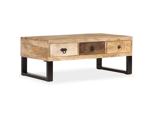 Vidaxl salontafel met 3 lades - afbeelding 1 van  10