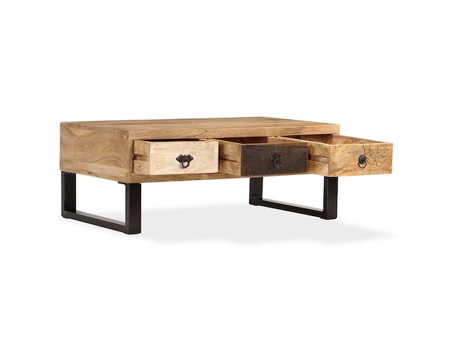 Vidaxl salontafel met 3 lades - afbeelding 4 van  10