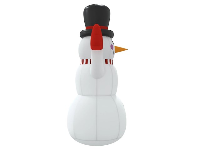 Vidaxl sneeuwpop opblaasbaar met led's (300 cm) - afbeelding 4 van  6