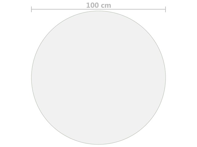 Vidaxl tafelbeschermer ø100 cm - afbeelding 2 van  2
