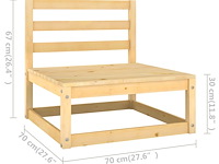 Vidaxl tuinbanken - afbeelding 3 van  3