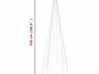 Vidaxl vlaggenmast kerstboom - afbeelding 1 van  3