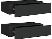 Vidaxl wandschappen (2 stuks) - afbeelding 1 van  4