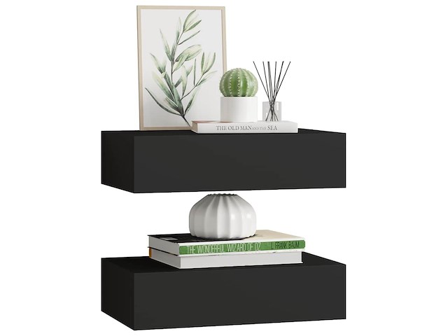 Vidaxl wandschappen (2 stuks) - afbeelding 3 van  4